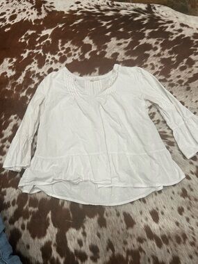Gap  white blouse size medium